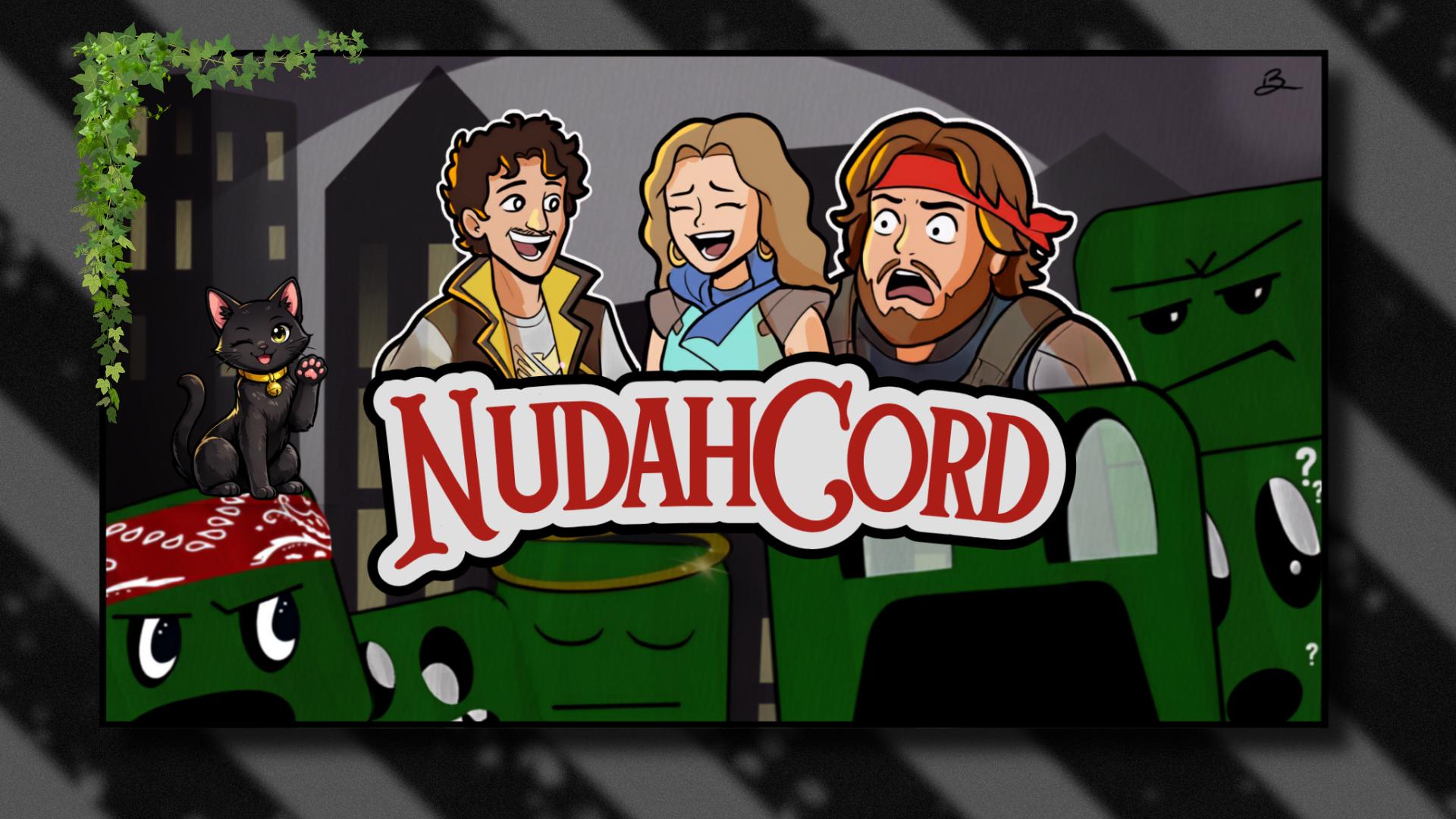 Discovery splash banner for Nudah X Bonk HQ Discord server