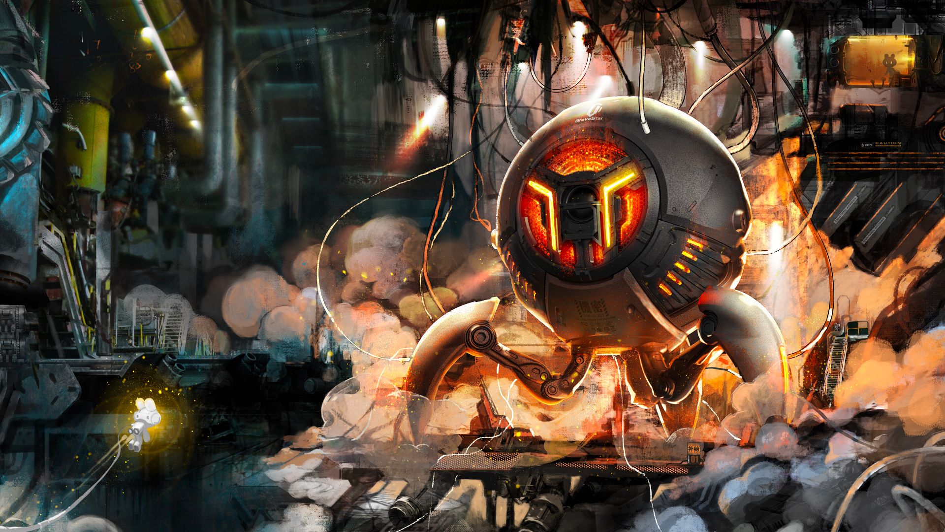 Discovery splash banner for GravaStar Discord server