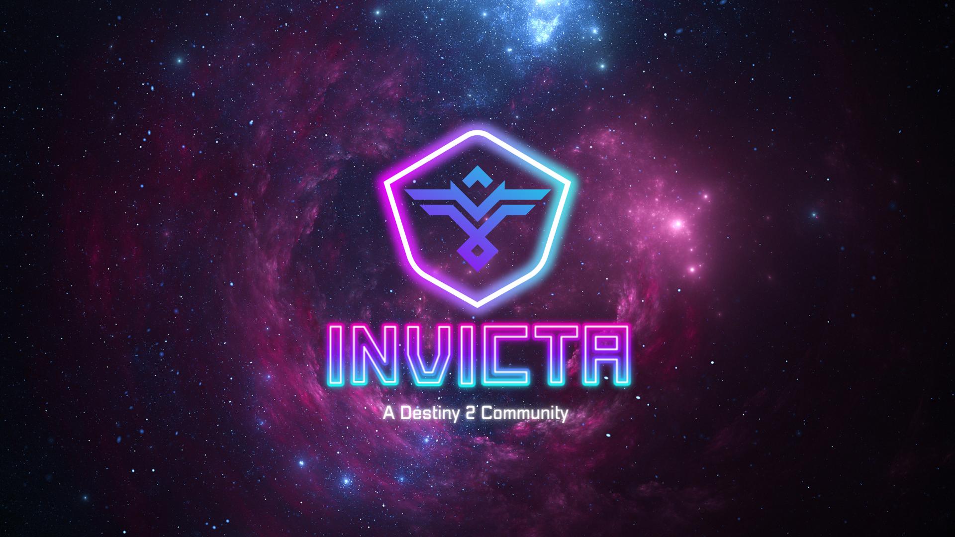 Discovery splash banner for Invicta Discord server