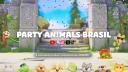Discovery splash banner for Party Animals Brasil Discord server