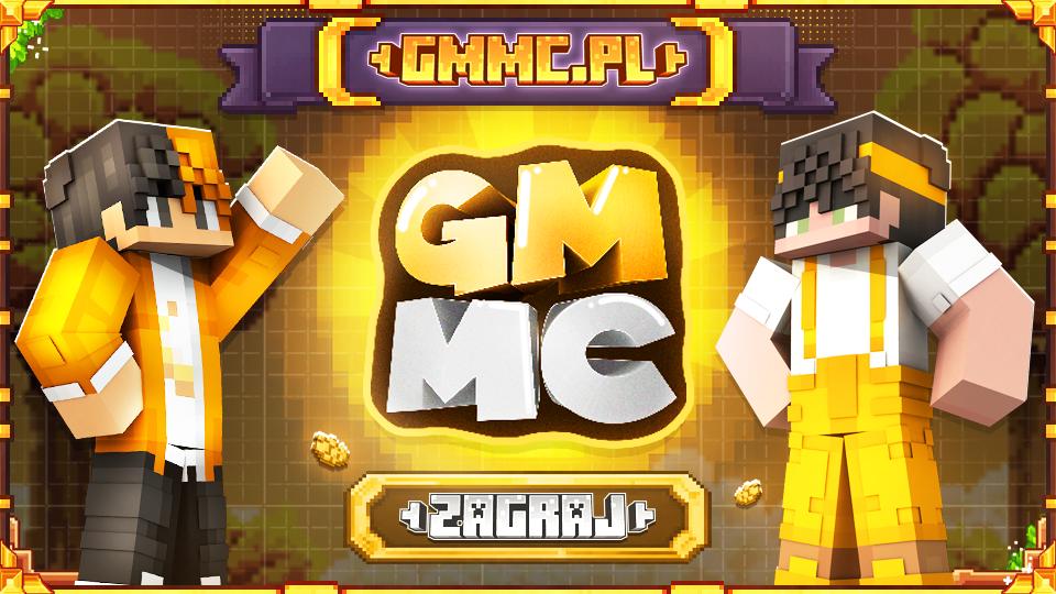 Discovery splash banner for 🌟 GMMC.PL | Twój Serwer Minecraft 🔮! Discord server