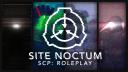 Discovery splash banner for Site Noctum | SCP:RP Discord server