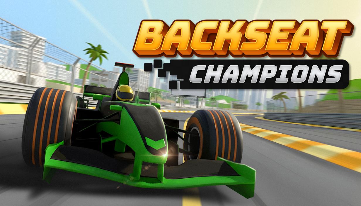 Discovery splash banner for Backseat Champions Discord server