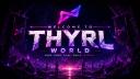 Discovery splash banner for THRYL by Glazer Games | Chill • Hangout • VC • Social • Memes • India • Friends • Active Discord server