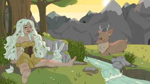 Discovery splash banner for The Artist Inn Discord server