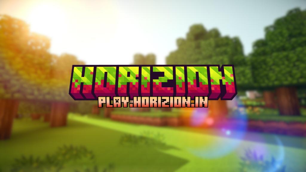 Discovery splash banner for Horizion Network Discord server