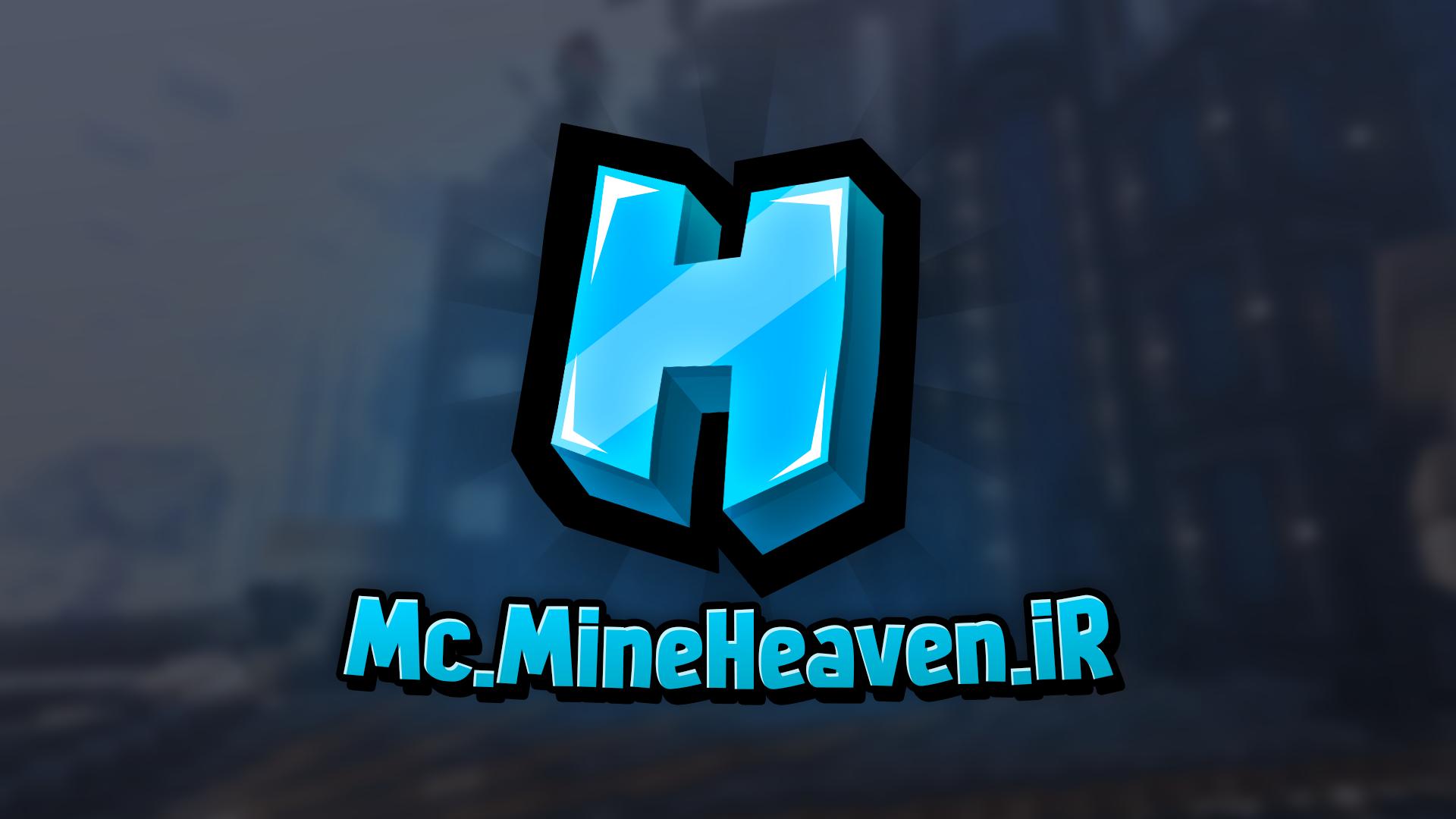 Discovery splash banner for MineHeaven Network Discord server