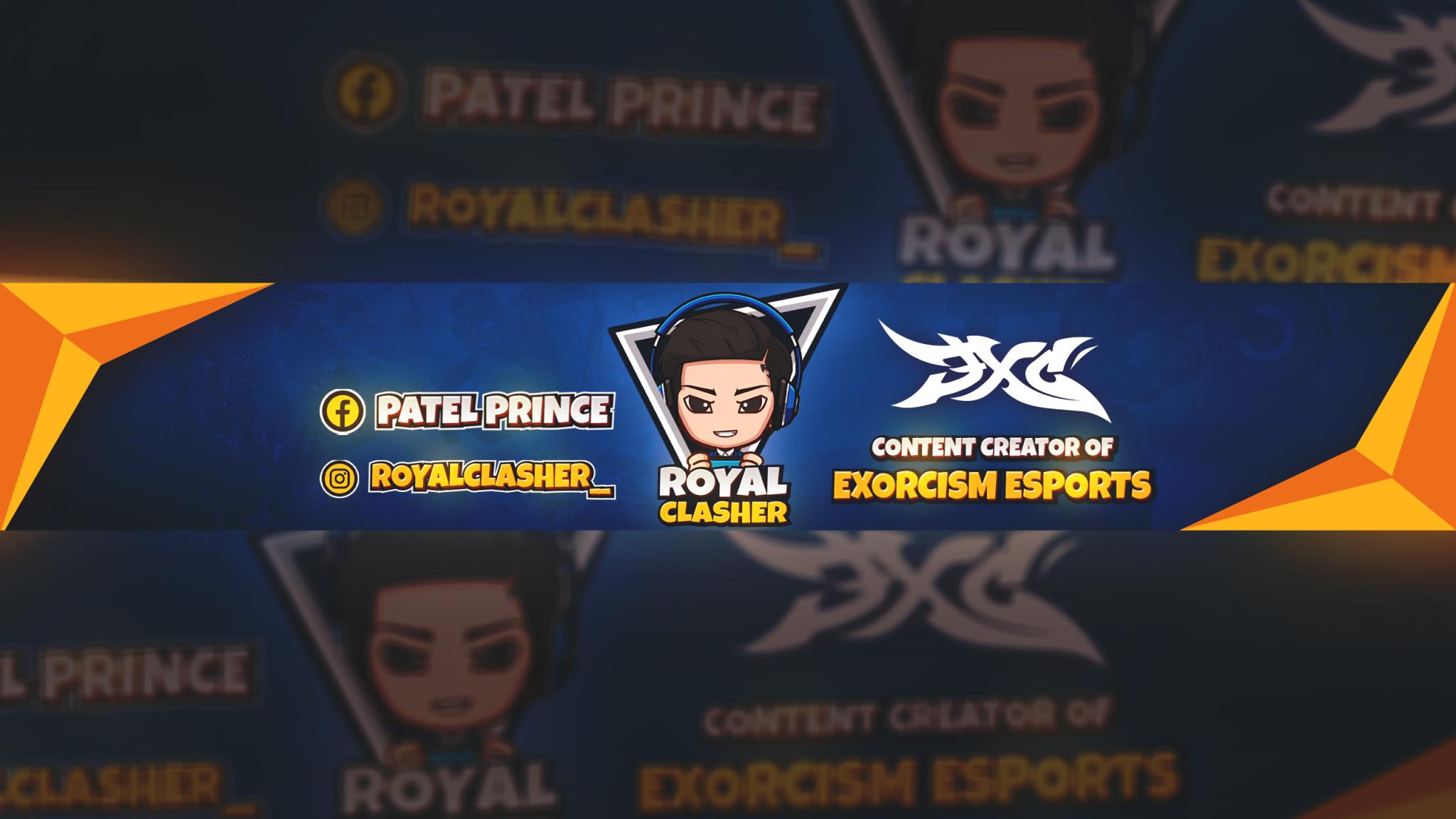 Discovery splash banner for Royal Clasher Discord server