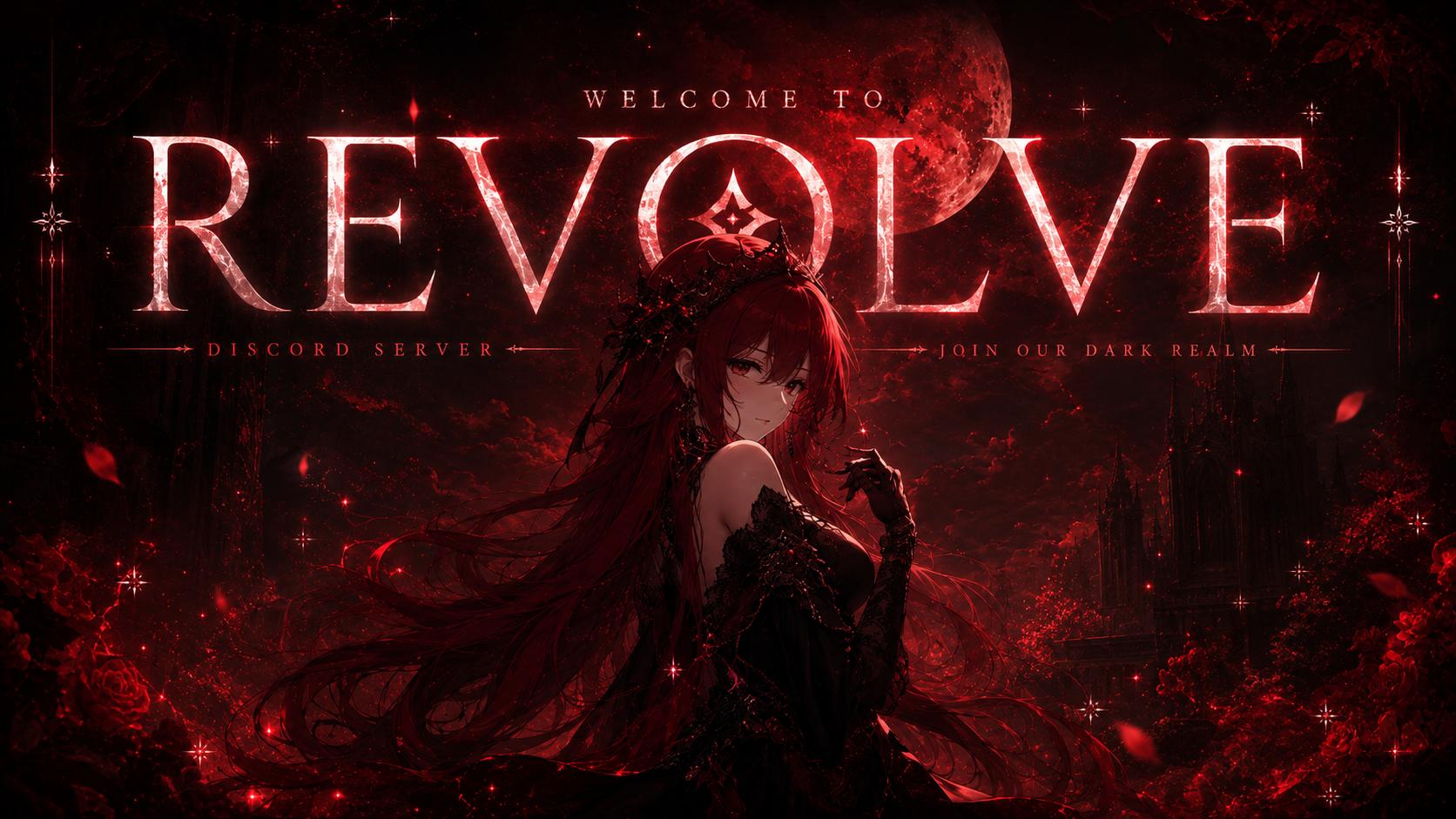 Discovery splash banner for Revolve Discord server