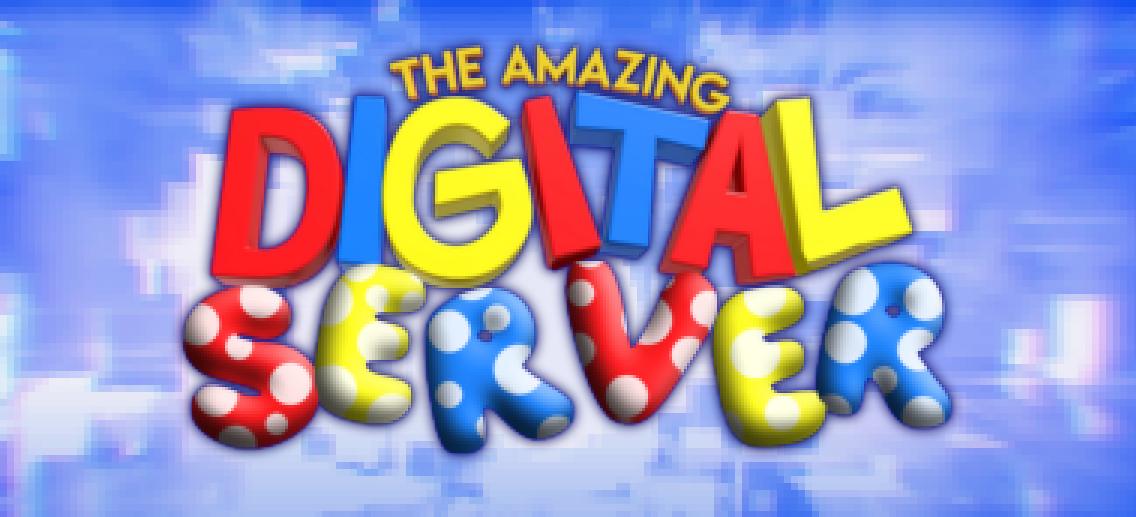 Discovery splash banner for 🎪The Digital Circus!🎪 Discord server