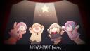 Discovery splash banner for Wondahoi Emotes ! ☆〜(ゝ。∂) Discord server