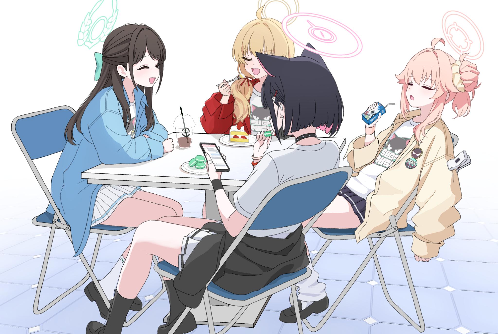 Discovery splash banner for HOI4 Blue Archive MOD Discord server