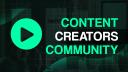 Discovery splash banner for Content Creators - YouTube, Instagram, TikTok, Rumble, Kick, Snapchat Discord server