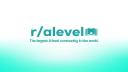 Discovery splash banner for r/alevel Discord server