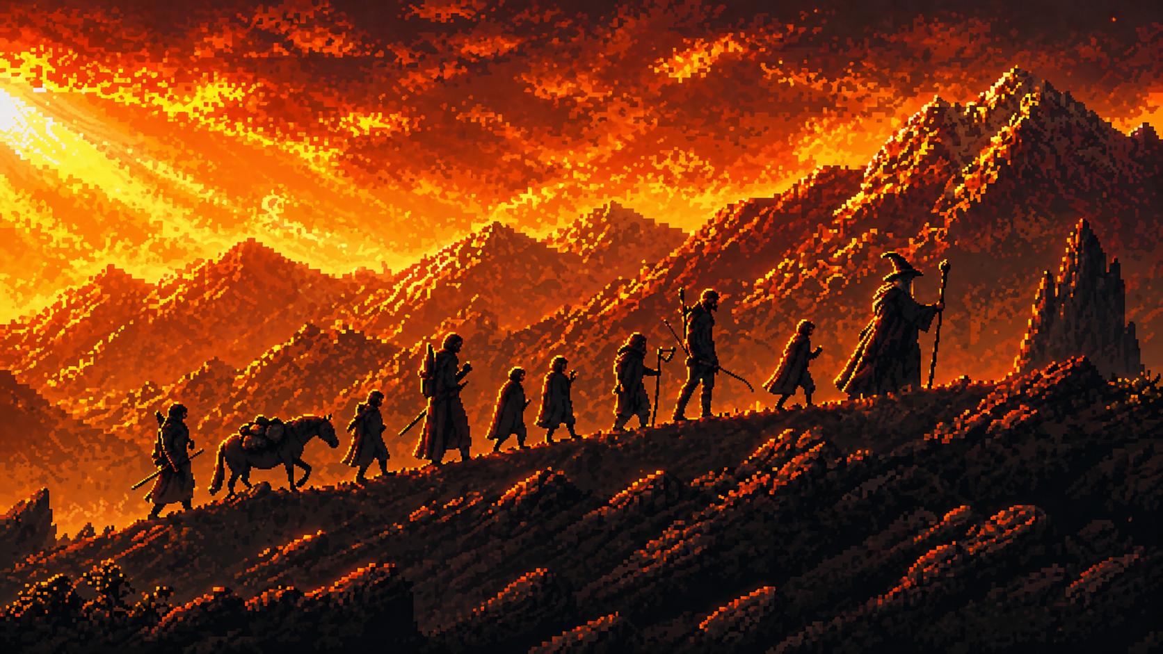 Discovery splash banner for The Lord of the Rings Discord server