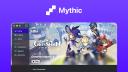 Discovery splash banner for Mythic Discord server