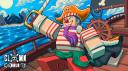 Discovery splash banner for Blox Fruits Brasil | Clown Community Discord server
