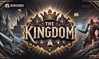 Discovery splash banner for 𝐓𝐇𝐄 𝐊𝐈𝐍𝐆𝐃𝐎𝐌 👑 Discord server