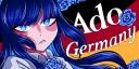Discovery splash banner for Ado Germany 🇯🇵 🇩🇪 Discord server