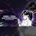 Discovery splash banner for MOM - TCGs and Collectibles Discord server