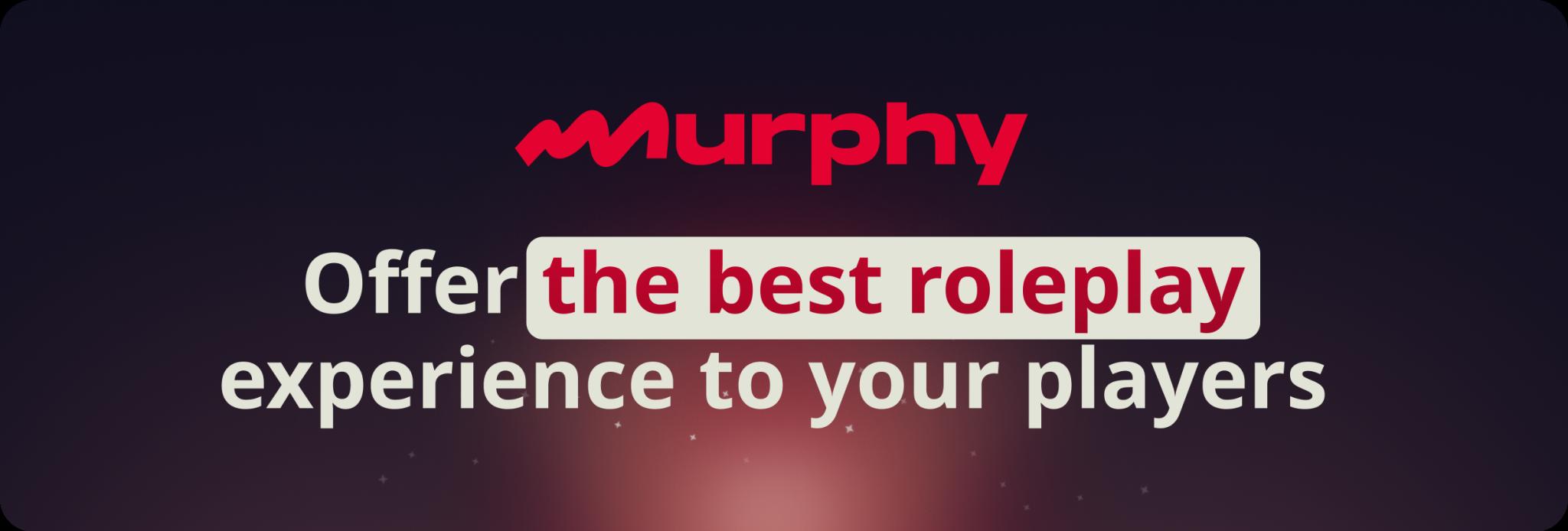 Discovery splash banner for Murphy's Workshop Discord server