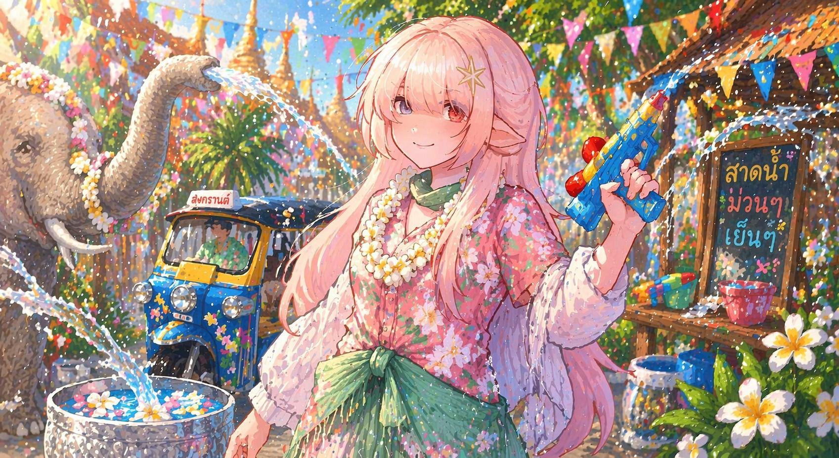 Discovery splash banner for ✨ STELLA 🌠 (🏮วันภาษาไทย 🐘) Discord server