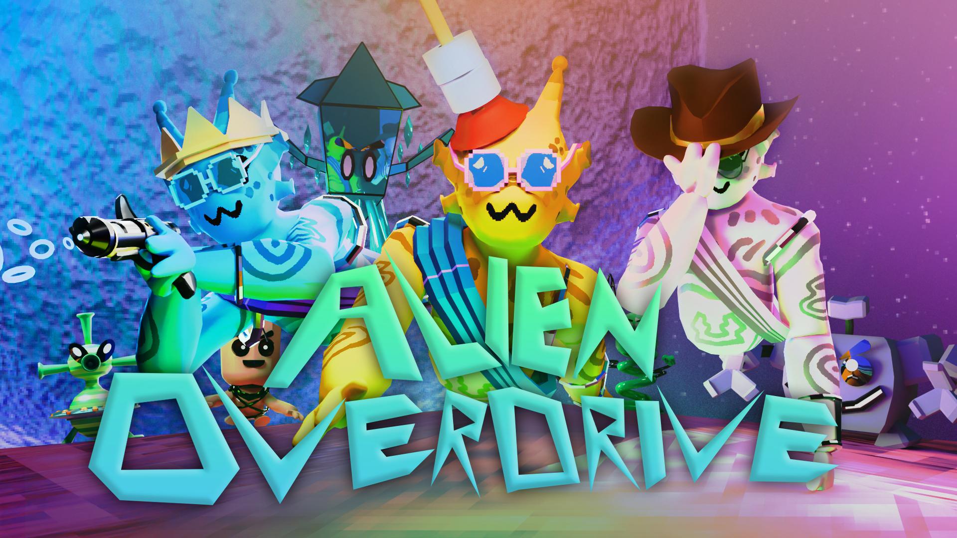 Discovery splash banner for Alien OverDrive Discord server
