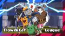 Discovery splash banner for FLowerCat League (FCL) Discord server