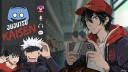 Discovery splash banner for Jujutsu: Soul Battle Discord server