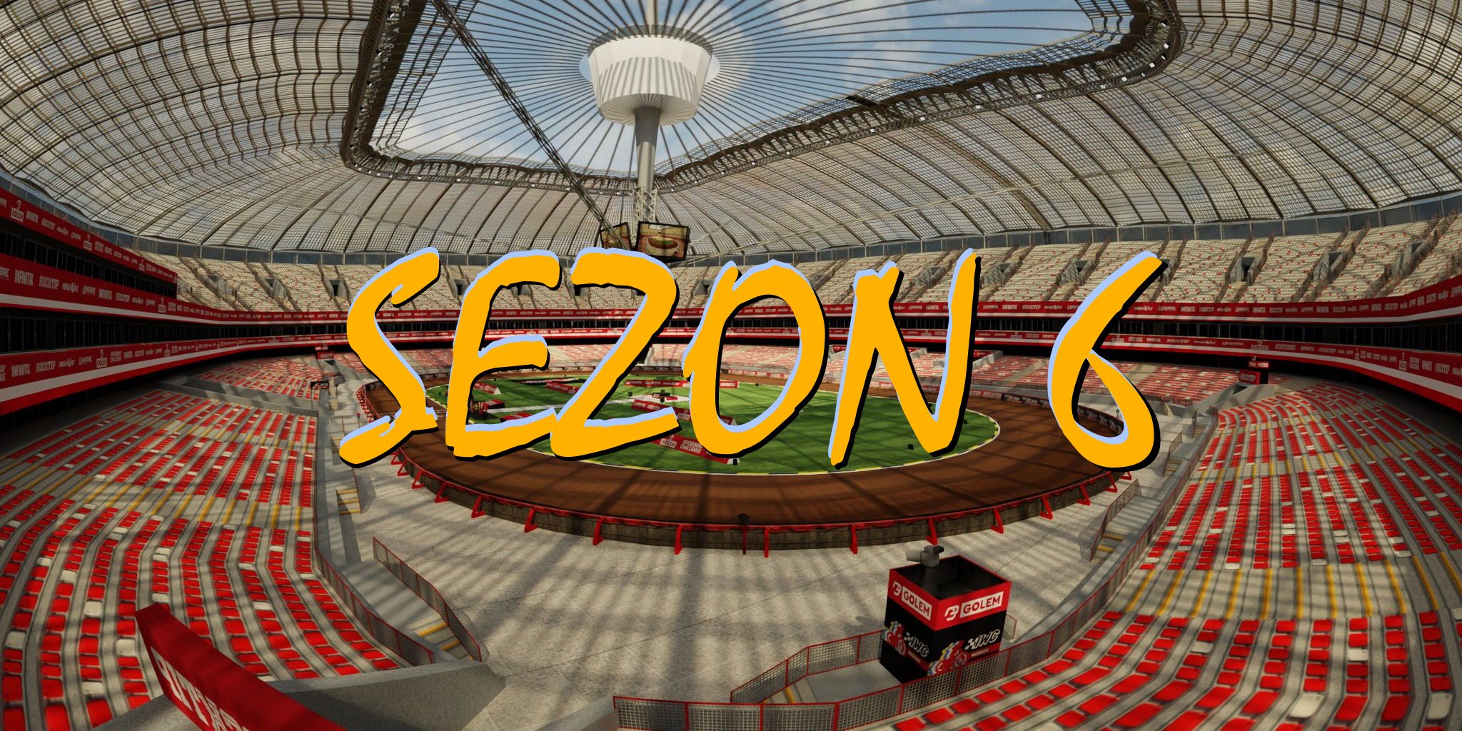 Discovery splash banner for Złota Liga Żużlowa (ZLŻ) SC26 Discord server