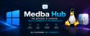 Discovery splash banner for Medba Hub Discord server