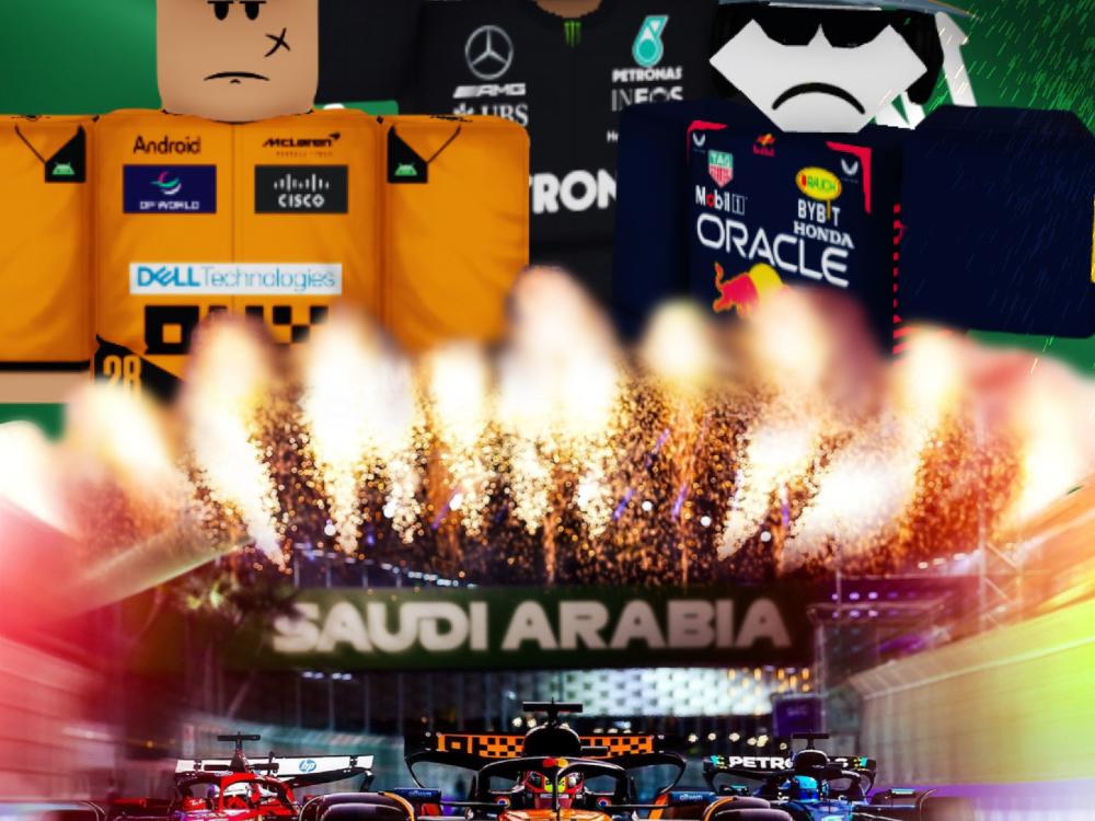 Discovery splash banner for Formula One™ Bloxburg | S5 T-Mobile Gran Premio de la Ciudad de Mexico Discord server