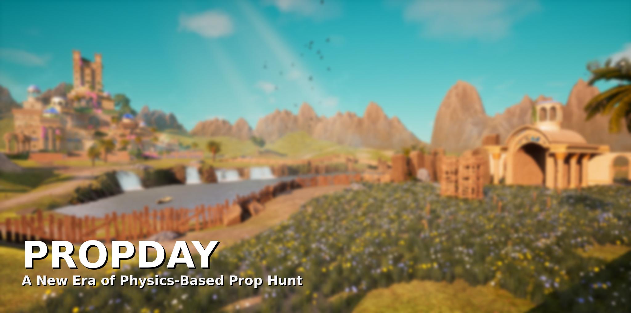 Discovery splash banner for PROPDAY • Official Server Discord server