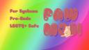 Discovery splash banner for Pawmoji Glamour Discord server