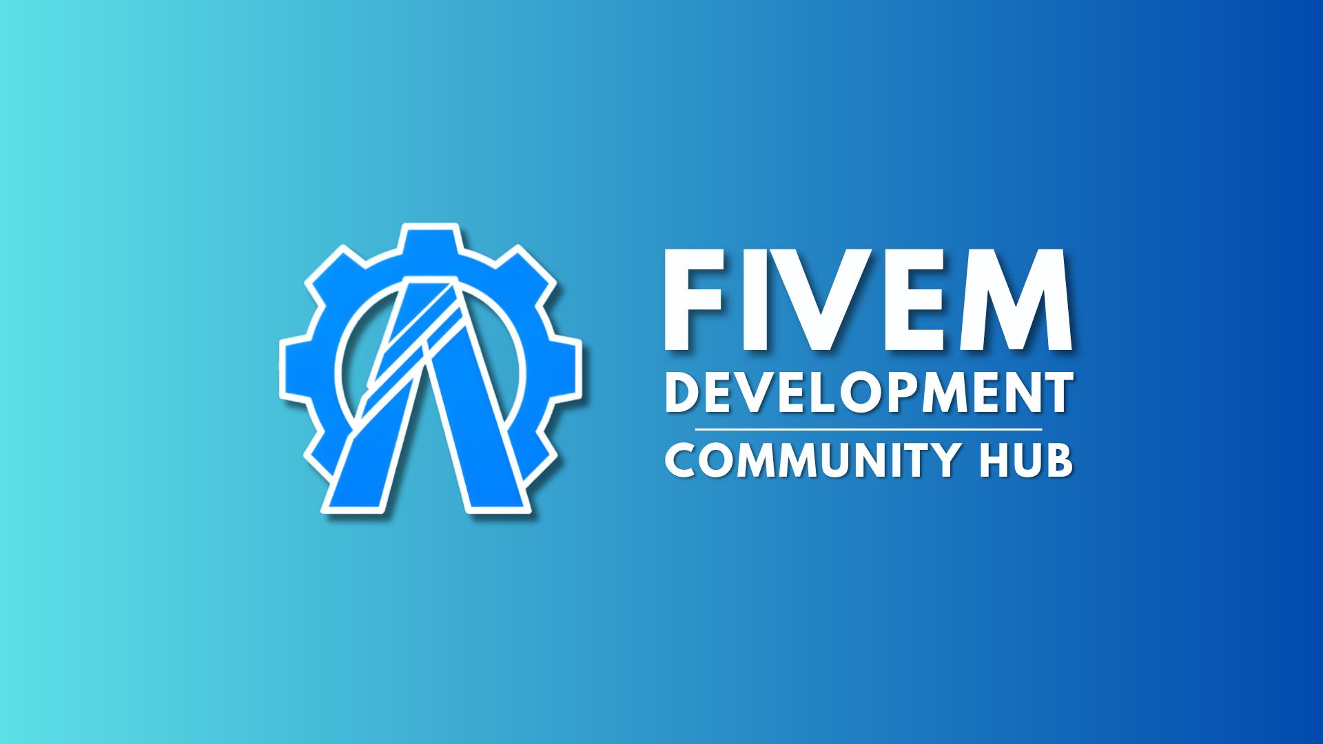 Discovery splash banner for FiveM Development | Community Hub Discord server