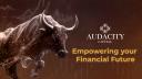Discovery splash banner for AudaCity Capital Discord server