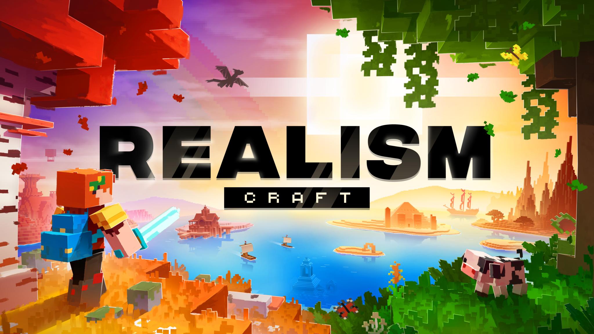 Discovery splash banner for RealismCraft Discord server
