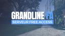 Discovery splash banner for GRANDLINE FA Discord server