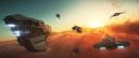 Discovery splash banner for Galactic Logistics Discord server