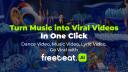 Discovery splash banner for freebeat.ai Discord server