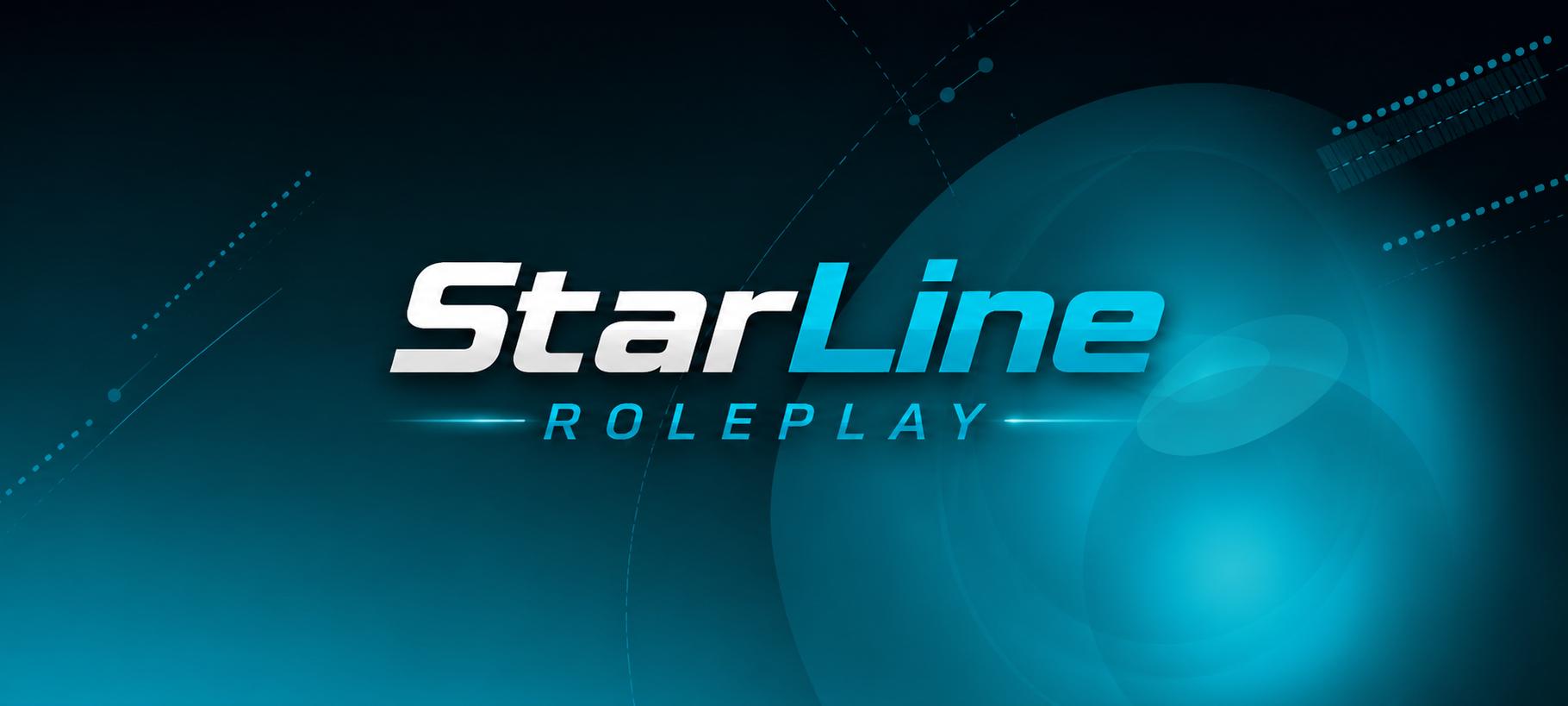 Discovery splash banner for StarLine RP - Soon Discord server