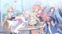 Discovery splash banner for ( ´ • ·̫ • ` ) blossom sky ˙ active ˙ vc ˙ social Discord server