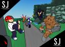 Discovery splash banner for Weird Productions Discord server