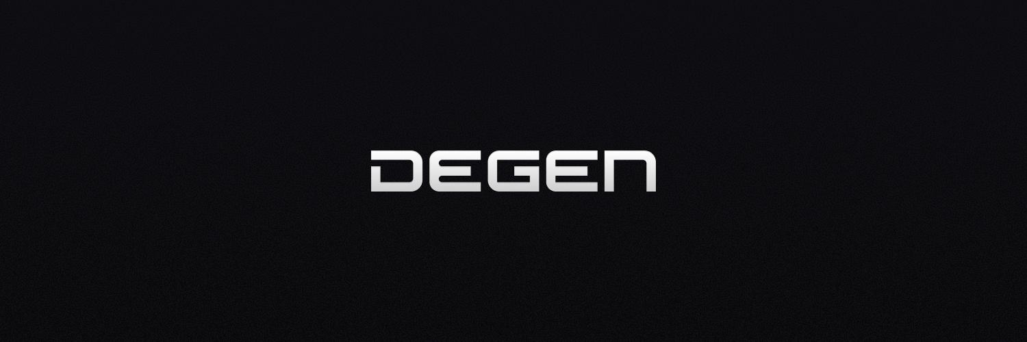 Discovery splash banner for Degen.com Discord server