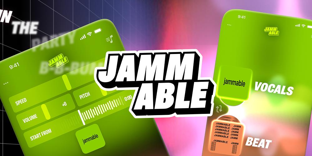 Discovery splash banner for Jammable - Mashups π Discord server