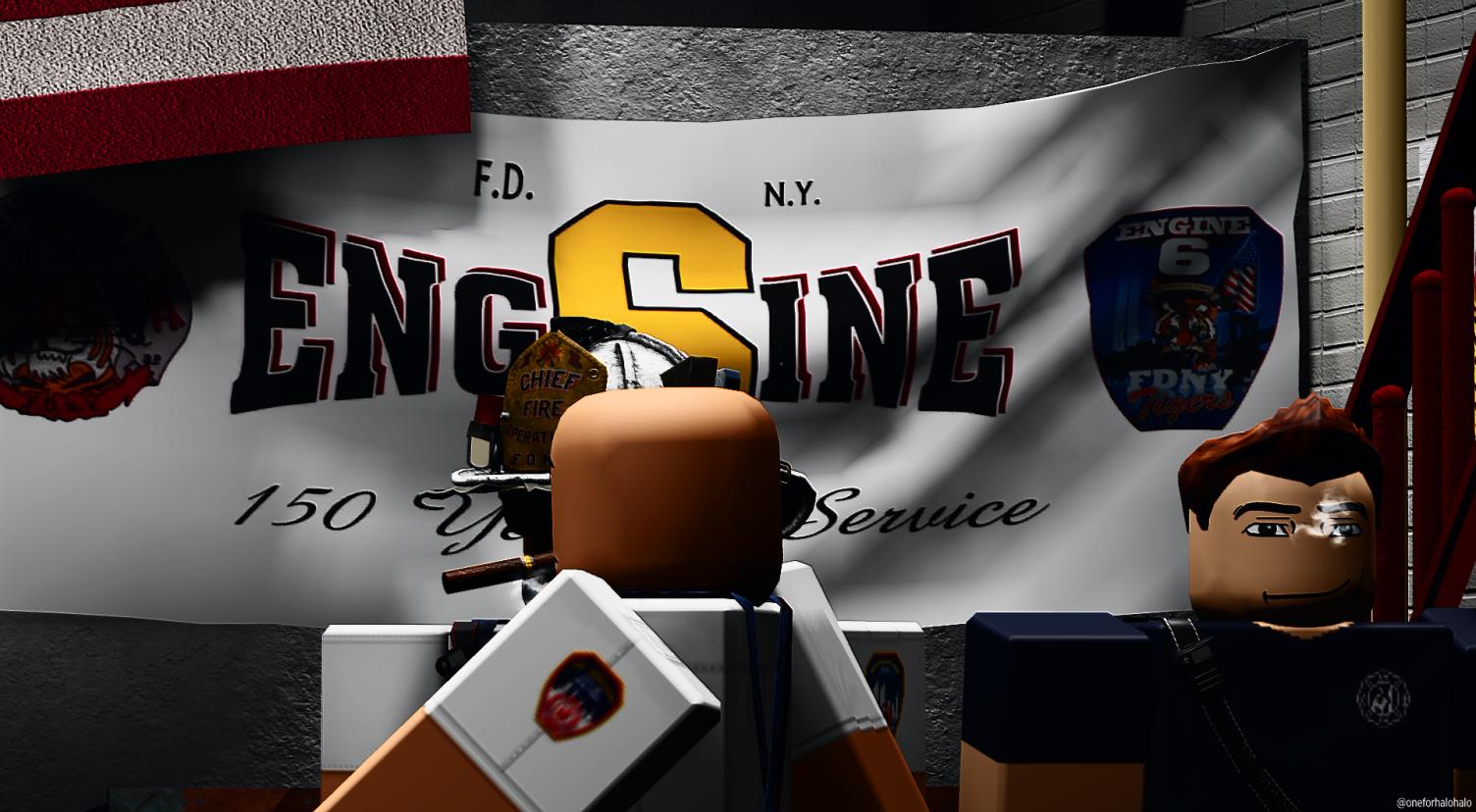 Discovery splash banner for Fire Department of the City of New York Discord server