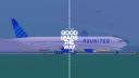 Discovery splash banner for United Airlines PTFS Discord server