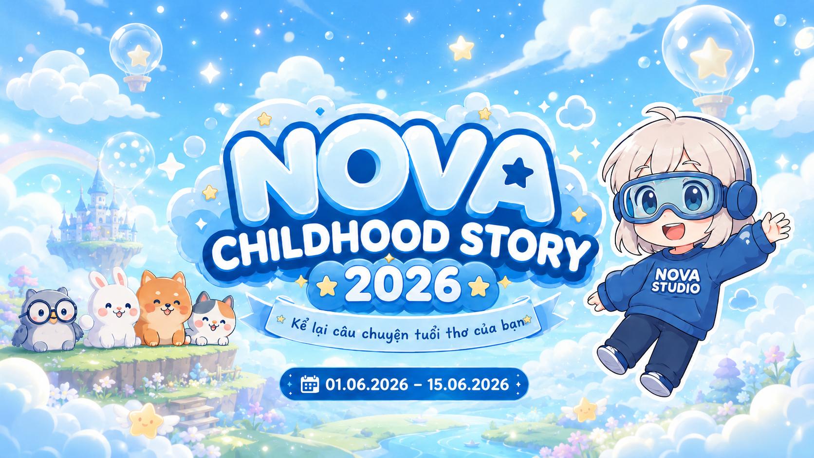 Discovery splash banner for Nova Studio Discord server
