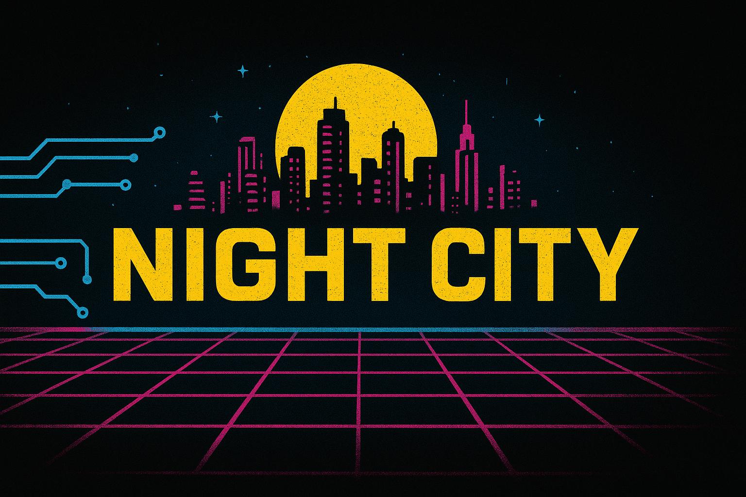 Discovery splash banner for NIGHT CITY Discord server