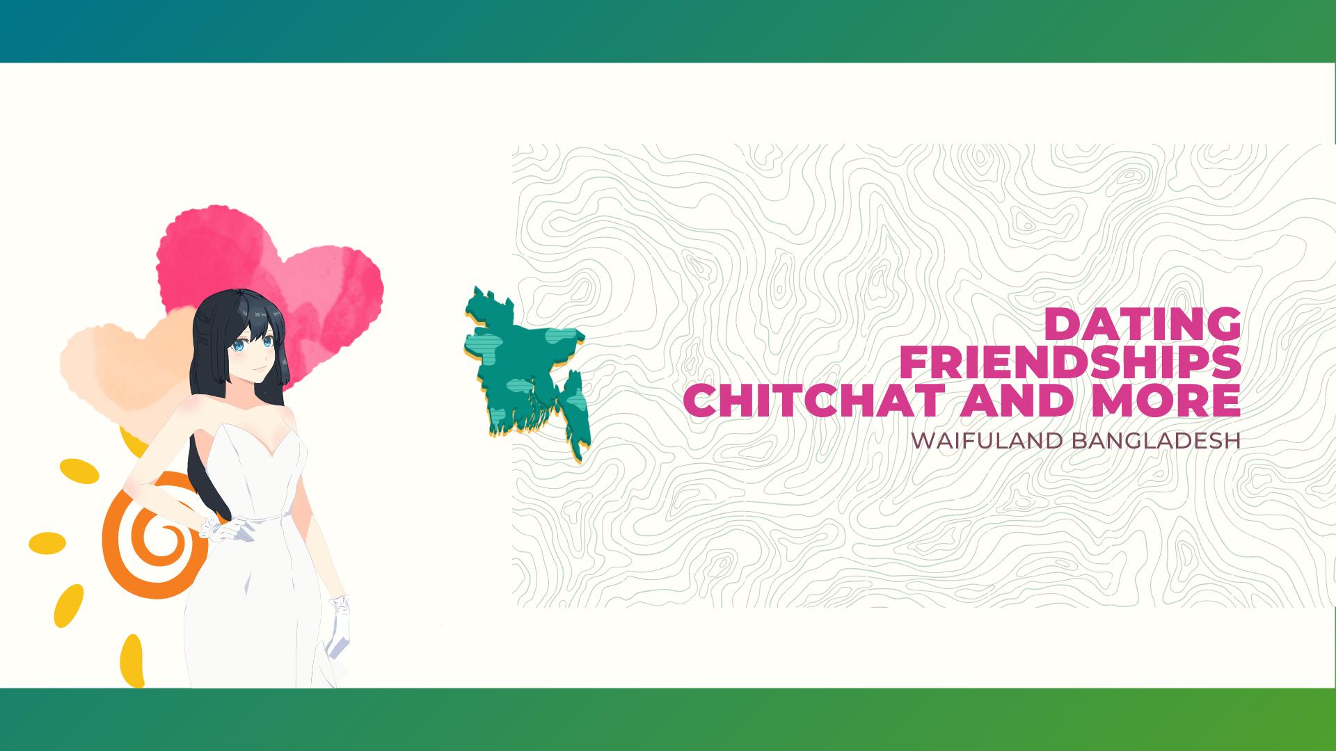 Discovery splash banner for Waifuland Bangladesh Discord server